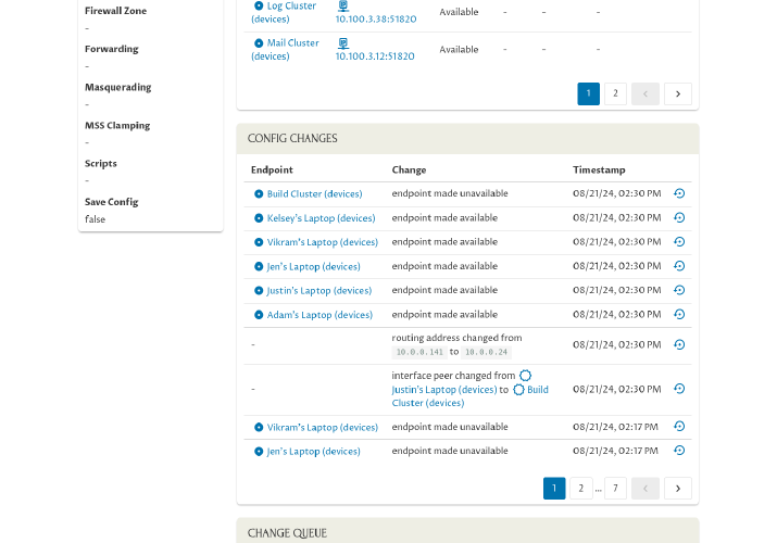 Config Changes Refreshed